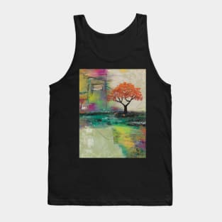 Casa de Campo country landscape with flamboyant tree Tank Top